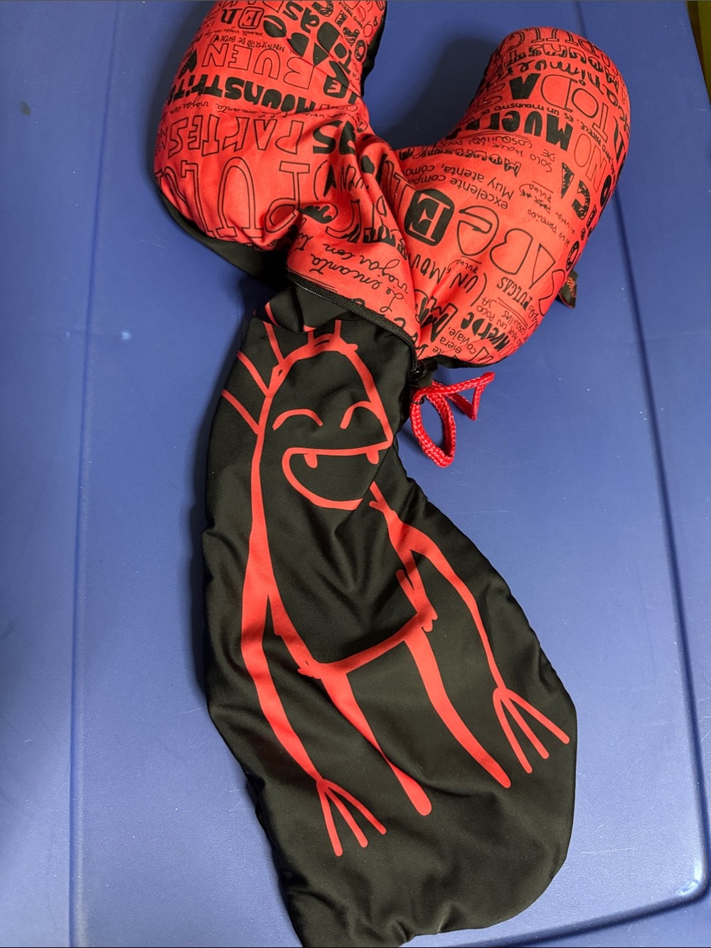 Kid Red Travel Neck Pillow